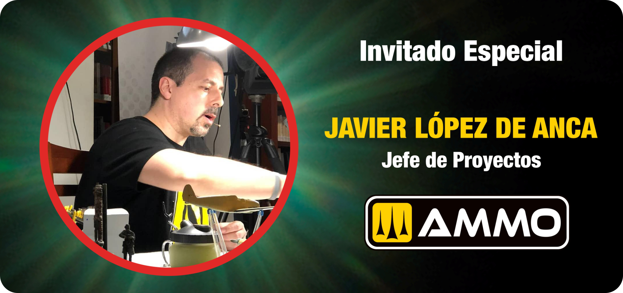 Javier López de Anca en el Panama Scale Model Fest 2025